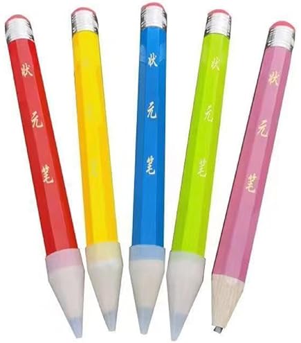 Amazon | BUSHIBU 木製ジャンボ鉛筆 小道具/ギフト/装飾用 - 14インチ